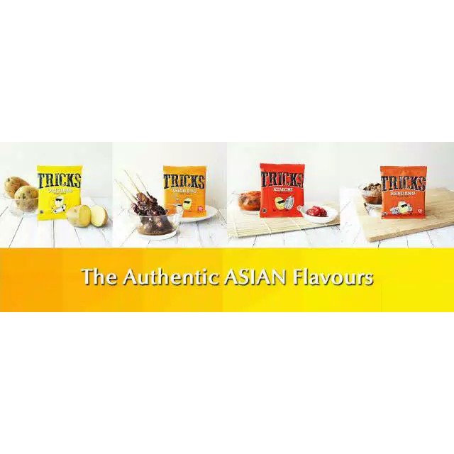 Tricks Crisps 10 x 18g (All variant) – Potato Baked Crisps