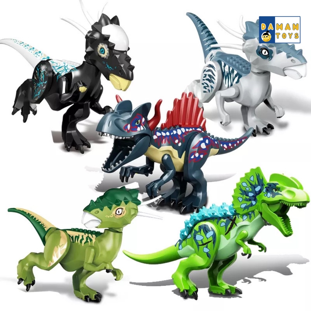 Mainan Dino DIY Dinosaurus Jurassic T-Rex Tyrex Besar Bongkar Pasang