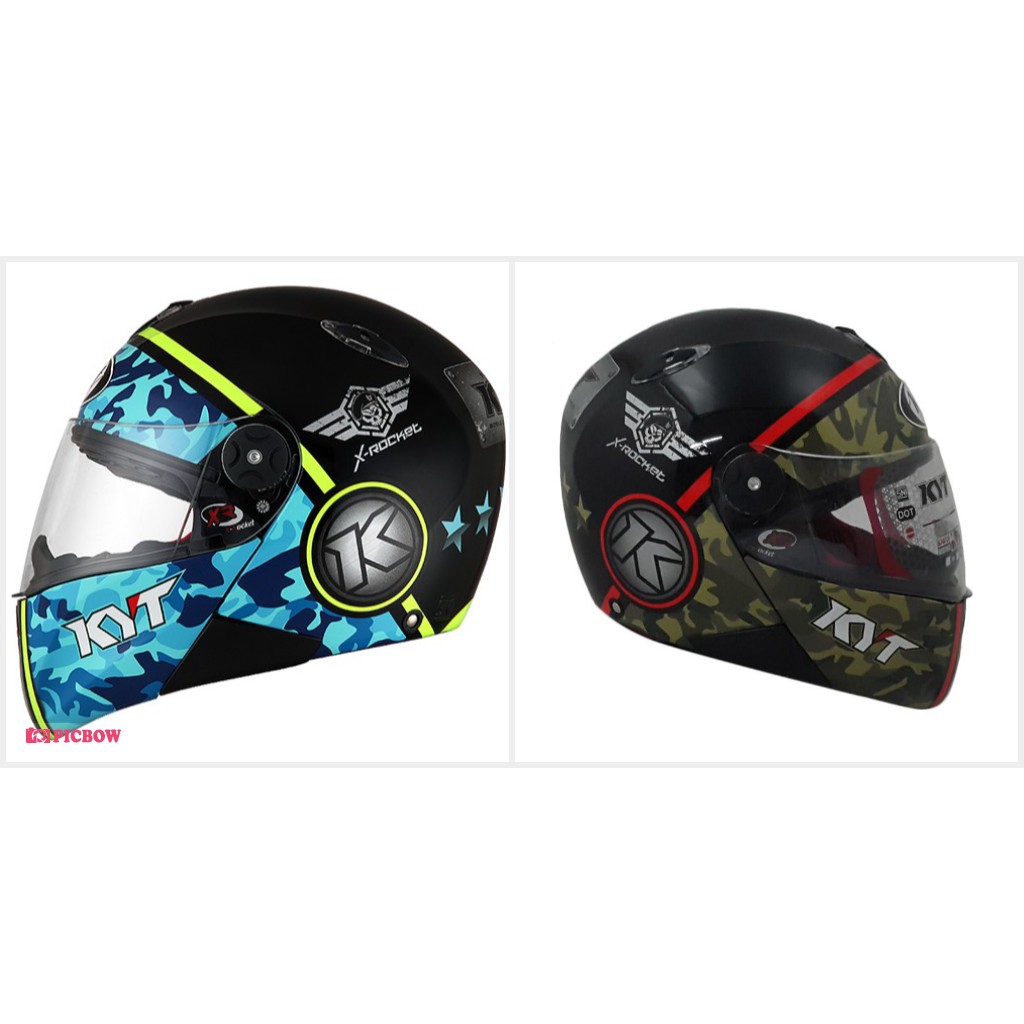 Jual HELM KYT X ROKET 3 2 PILIHAN MOTIF FULL FACE / XROKET / XROCKET