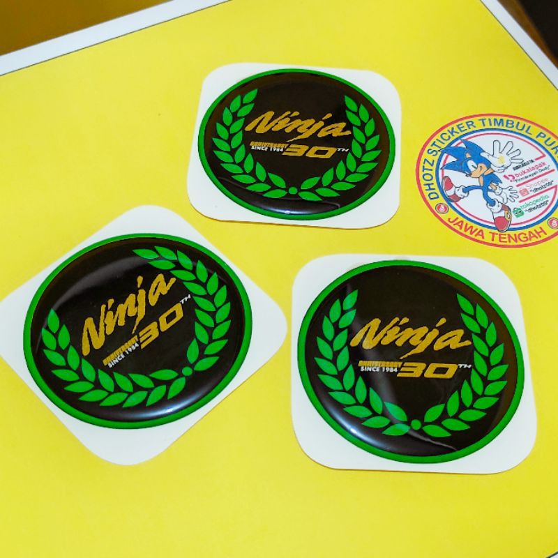 

Stiker sticker TIMBUL ANNIVERSARY NINJA D6cm