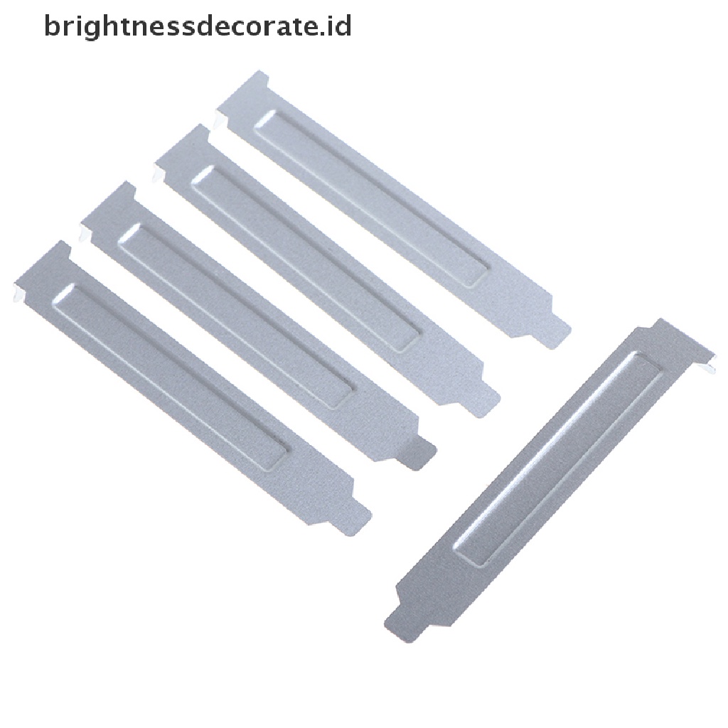 5 Pcs Penutup Debu Ukuran 12cm Warna Silver Untuk Komputer Pc