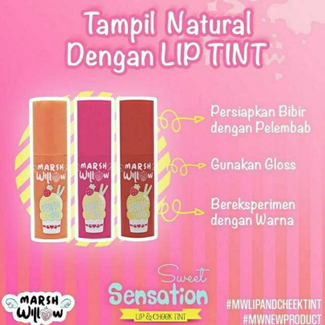 ★ BB ★ MARSHWILLOW Sweet Sensation Lip &amp; Cheek Tint by Natasha Wilona