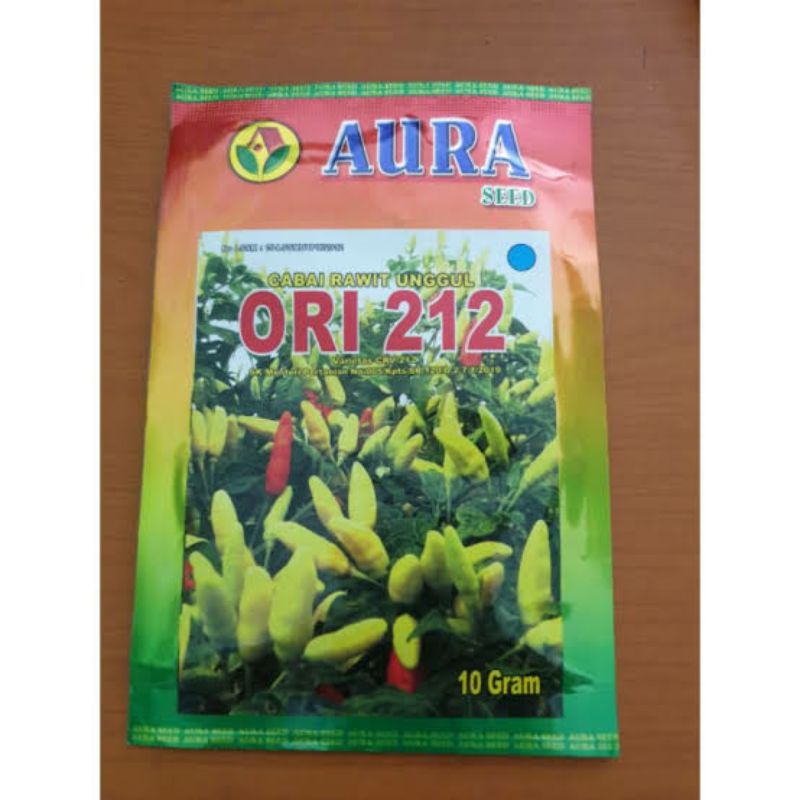 Benih Cabe Ori 212 - Cabe caplak ori 212 - Cabai ori 212 isi 10 gr.