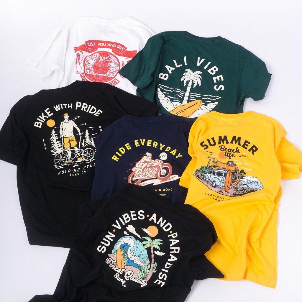 SANVANINA Kaos Printing - Unisex