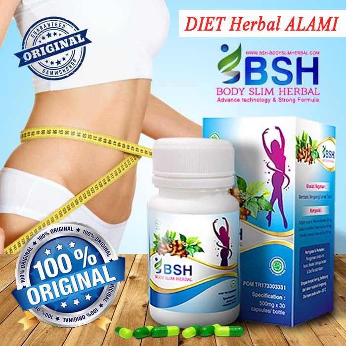 Jual Obat Herbal Diet alami 100 Herbal alami ORIGINAL Ampuh Body Slim