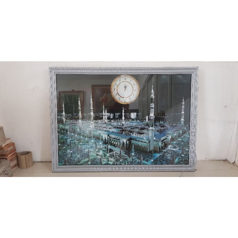 Kaligrafi kakbah lampu mekah nabawi madinah full modif A