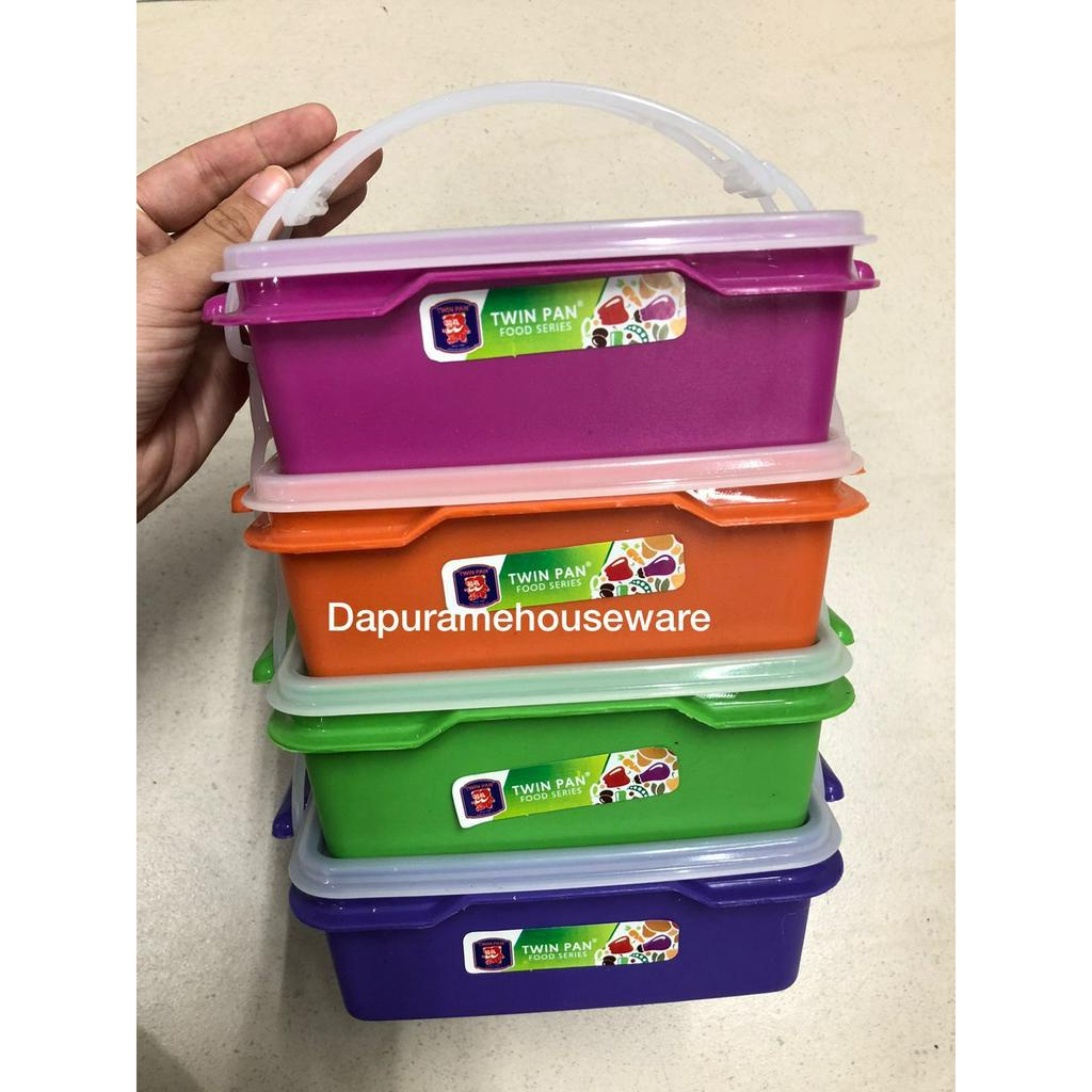 RANTANG SUSUN SEGI TWINPAN / KOTAK MAKAN TINGKAT RT17