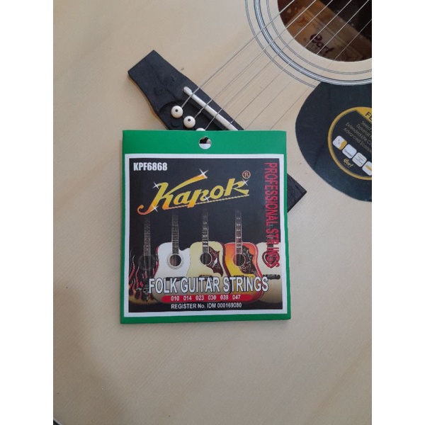 senar gitar kapok akustik acoustic 010 original