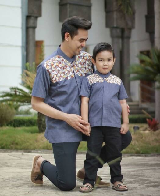 Althaff B07 Series Baju Koko Couple Pasangan Ayah dan Anak B07 Al Haramain