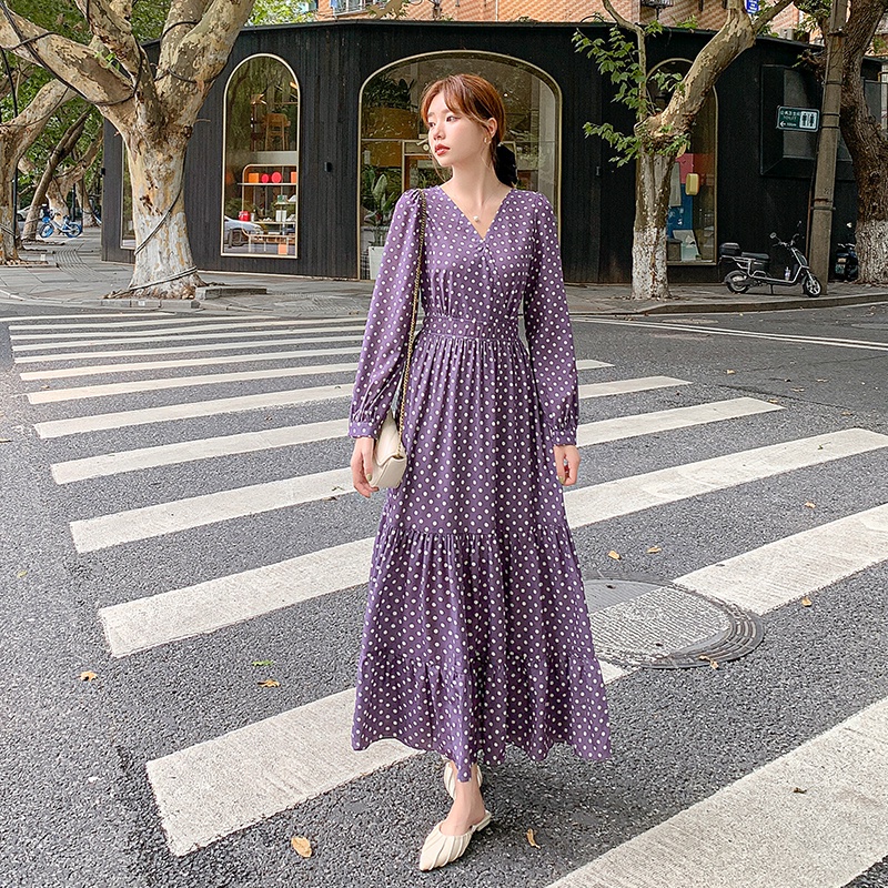 Blue Chrys Vintage Mermaid Dress Square Neck Dress Pantai Dress Premium Dress Bunga Dress Floral Dre