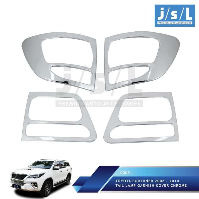 Jual Aksesoris Mobil Toyota Fortuner 2008 - 2010 Garnish Lampu Belakang / Tail Lamp Garnish