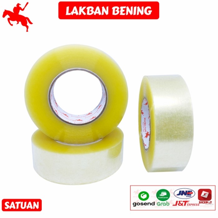 

Spesial Lakban Bening 2 Inch 300 Meter Ksatria Tape Promo