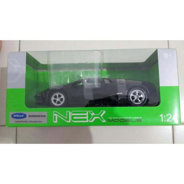 Diecast Lamborghini Murcielago Nex Welly Skala 1:24 BNIB