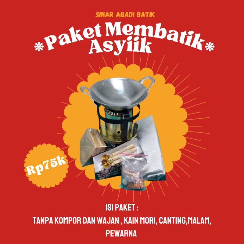

Paket Dasar Belajar Membatik