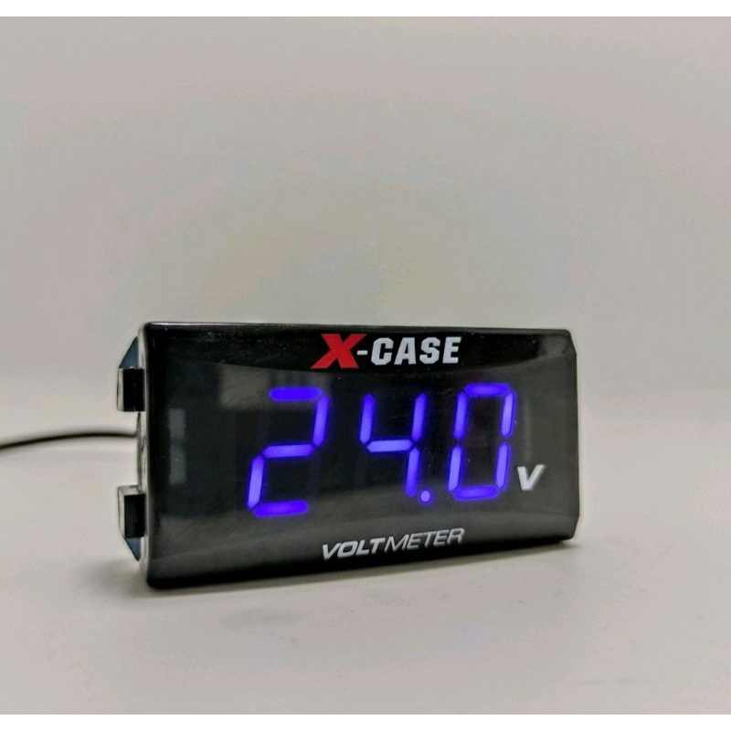 Bamboogrove_ Voltmeter/Voltmeter Aki Anti Air /Pengukur Daya Aki - Volt Meter Aki 12 Volt Universal