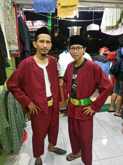 Baju Betawi Baju Pitung Bahan Besway