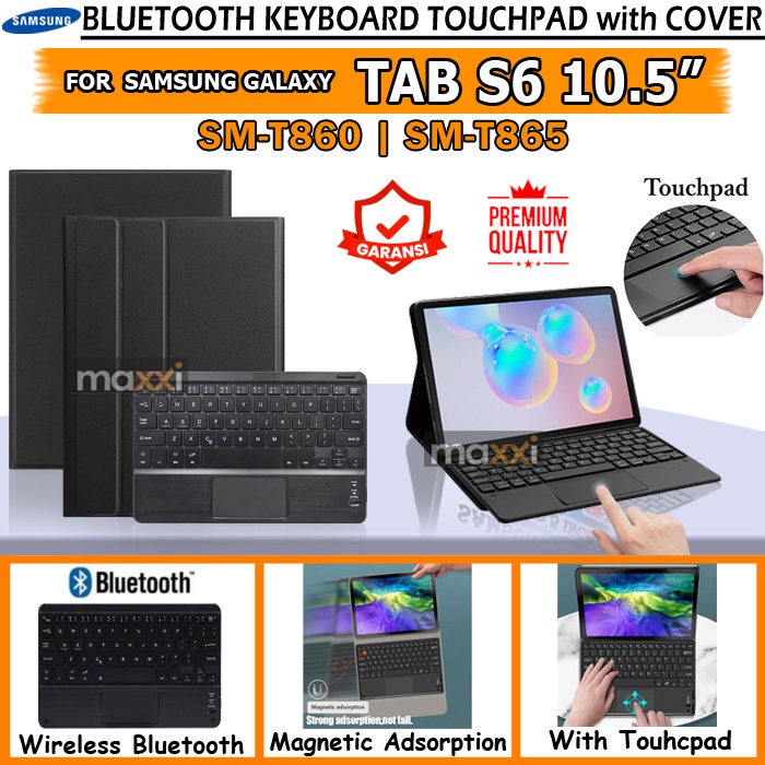 Samsung Galaxy Tab Tablet S6 10.5" 10.5 Inch 2019 SM-T865 Wireless Bluetooth Keybord Keyboard Kibord