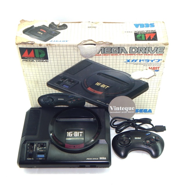 Jual SEGA Genesis Megadrive 1 Japan Original Full Set With Box | Shopee ...