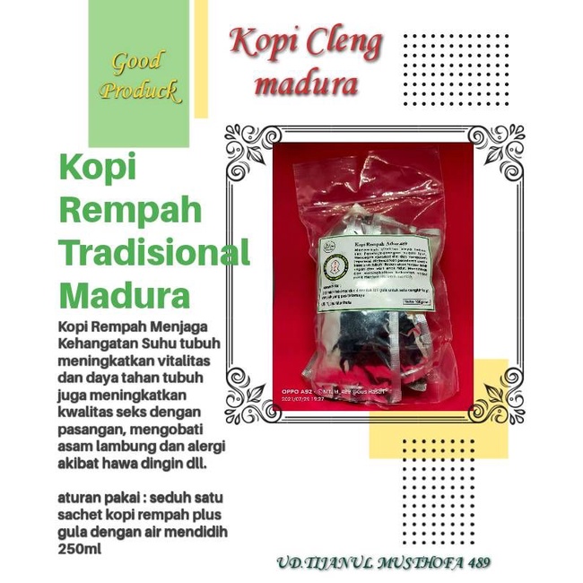 

Kopi Rempah Athar 489