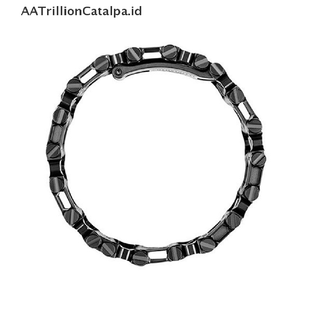 Tread Gelang Tangan Multifungsi Bahan Stainless Steel Untuk Alat Pertukangan