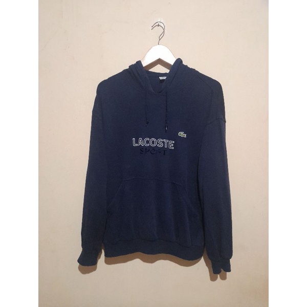 Hoodie Lacoste Second Branded Original || Second Branded