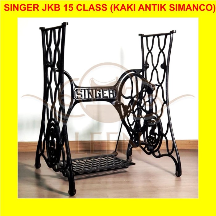 Mesin Jahit SINGER 15 Class Jkb Kaki ANTIK Simanco Tradisional LEEN