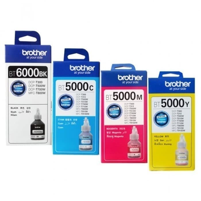 

s40dhts Tinta Brother Bt 6000 & Bt5000 1 Set/ 4 Pcs For Dcp T310 T510W Mfct810 E57Dtgfe