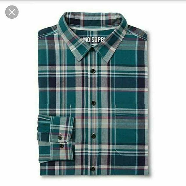 kemeja pria bigsize jumbo original mossimo tosca