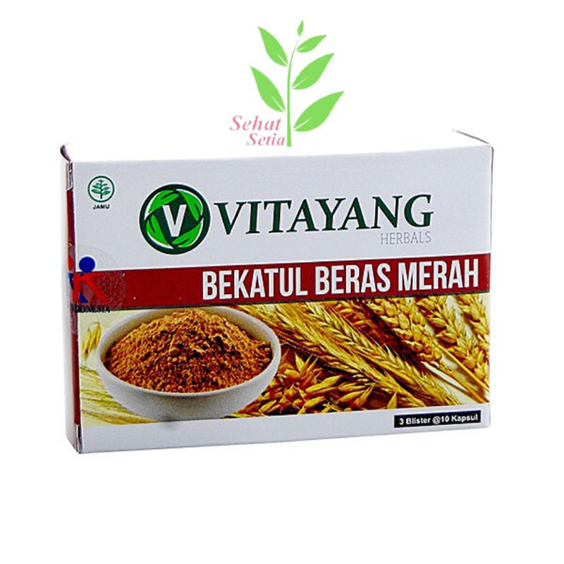 

VITAYANG BEKATUL BERAS MERAH ORIGINAL HERBAL KOLESTEROL