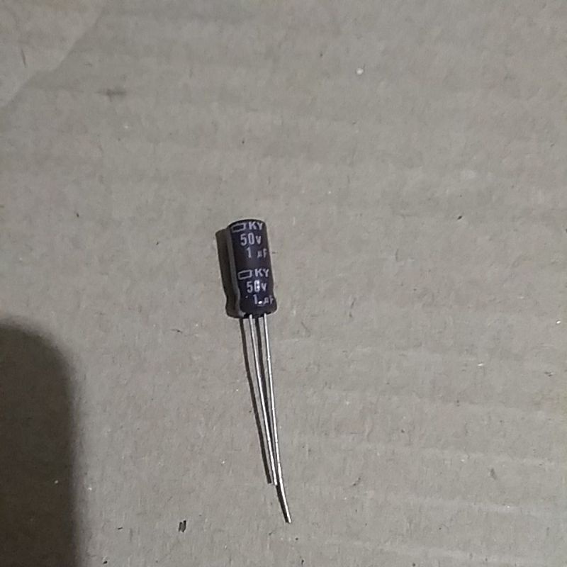 elco 1uf 50v kapasitor 1uf 50v