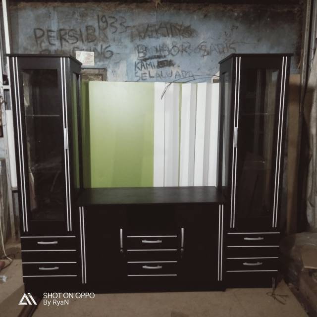 MEJA TV MINIMALIS/RAK TV ILEGAN/LISWAR TV/BACKDROP TV