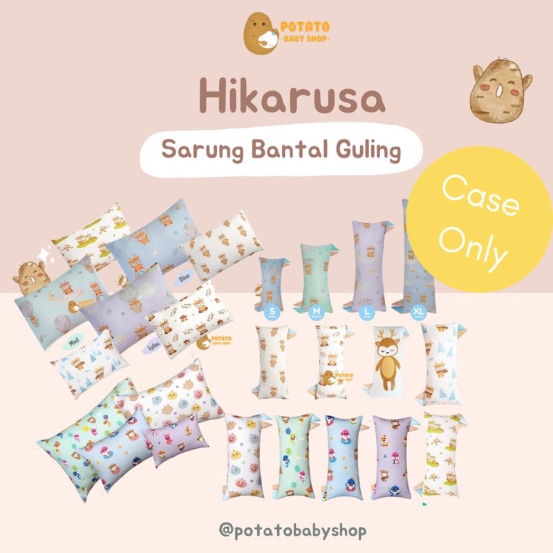 Hikaru Case - Sarung Bantal Guling Hikarusa SMLXL