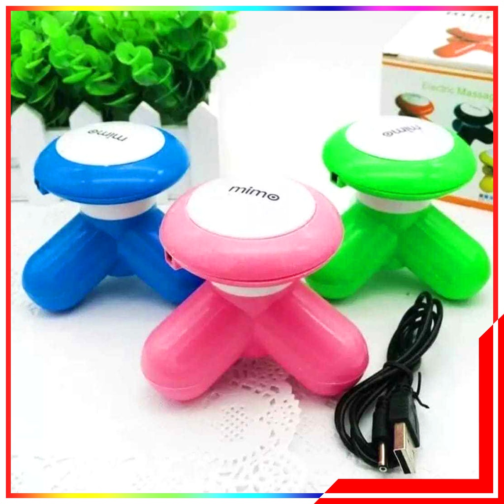 Mimo Mini Elektrik Massager / Alat Pijat Portable Mimo Mini / Alat Pemijat Elektrik Mini