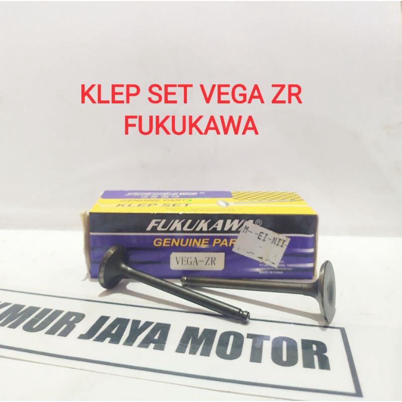 KLEP SET YAMAHA VEGA ZR MERK FUKUKAWA KLEP MOTOR KLEP SET PAYUNG KLEP FUKUKAWA