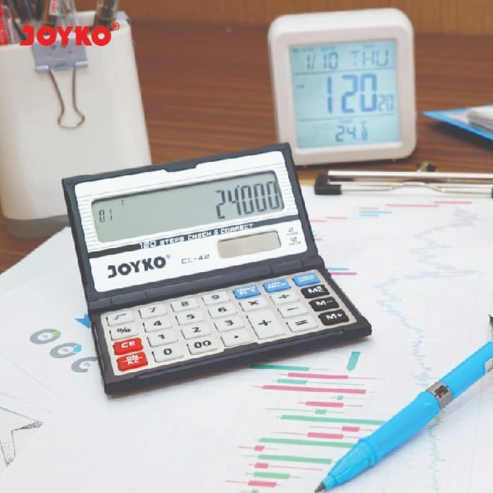 

Calculator / Kalkulator Joyko CC-42 / 12 Digits / Check Correct