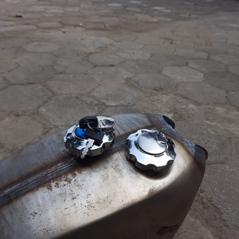 TUTUP TANGKI CB MODEL ORI KUNCI TUTUP TENGKI TANKI CB GL MEGAORO TIGER MP TIREV MAX PRO