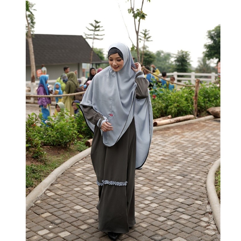 BAZAR PROMO AULIA ARUMI CHARCOAL TERBARU - ARUMI CHARCOAL SET HIJAB MURAH TERJANGKAU ORIGINAL BY AUL