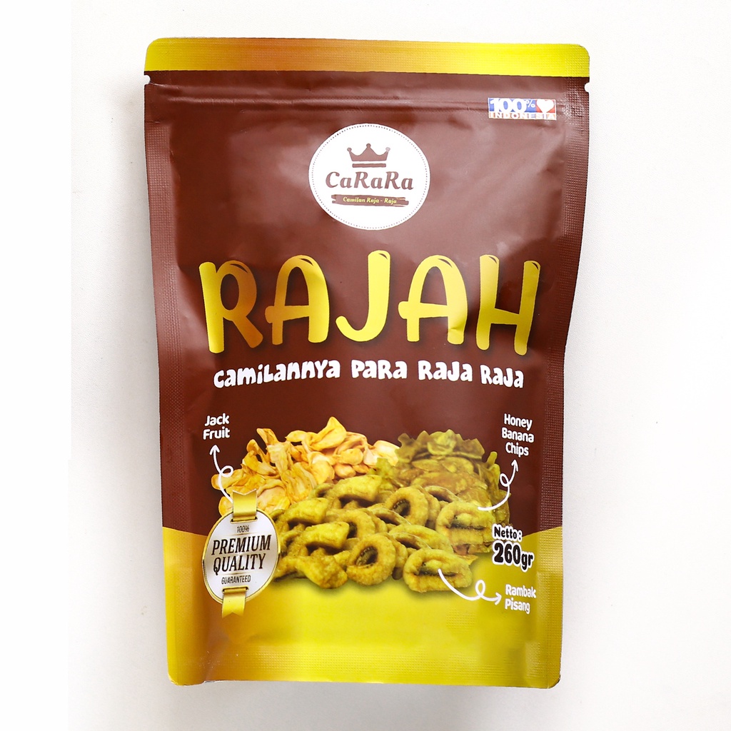 

(1 Biji) CARARA - Rajah Besar 260 Gr (Rambak-Pisang-Nangka) / Carara Rajah 260 Gram