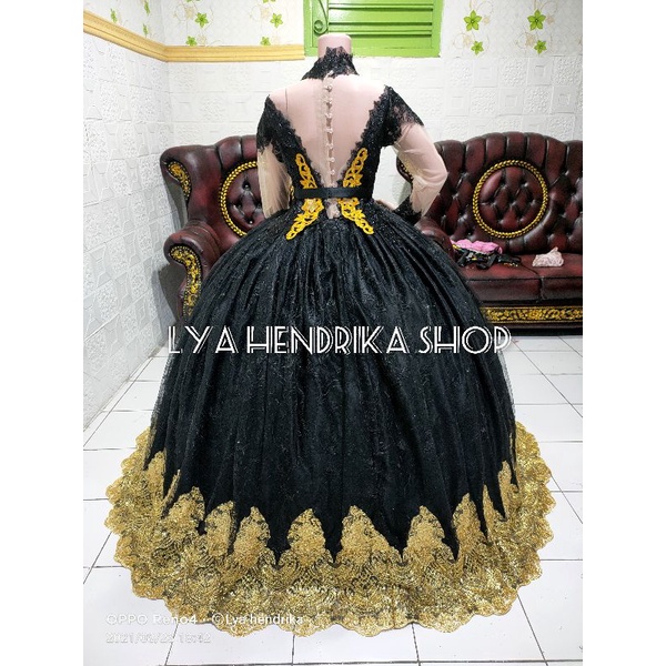 GAUN PENGANTIN/BALLGOWN BARBIE TUMPAL MEWAH