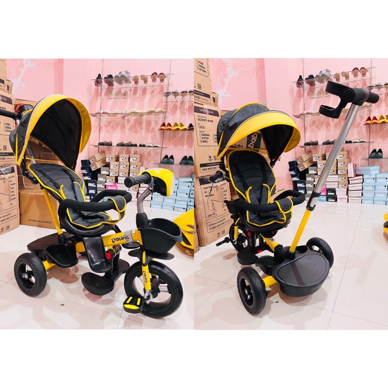 Sepeda Anak Roda Tiga 3 Pacific Tricycle KURSI BISA REBAH DUDUK PC9901 PC5099 PC5088 PC5199 / PC 9901 5099 5088