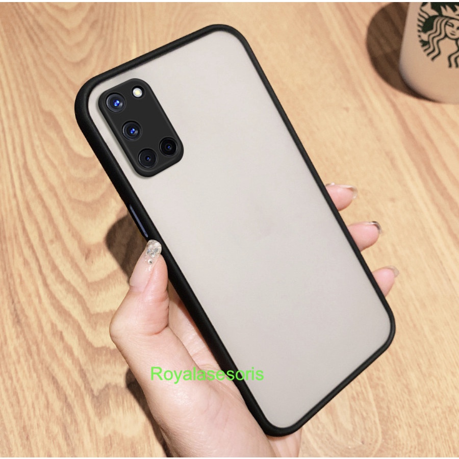 Oppo A92 / Oppo A52 Frosted camera case cover dove