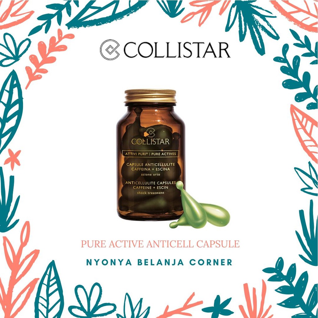 Jual Colistar PURE ACTIVES ANTICELLULITE CAPSULES | Shopee Indonesia
