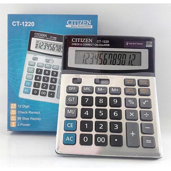 

KALKULATOR DAGANG BESAR CT 1220 12DIGIT