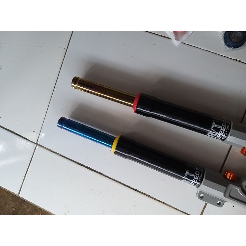 As Shock Depan Bottom Ori Rt Stage Blue Gold Beat Mio Scoopy Vario Soul Nouvo Fino