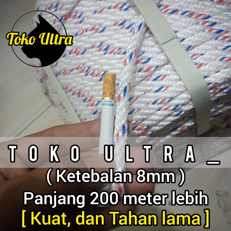 TAMBANG 8MM PPD / TALI 8MM / TAMPAR 8MM / TAMBANG KILOAN / TAMBANG MOBIL / TALI LOSBAK / TAMBANG PIK UP / TALI TRUK / TALI MURAH