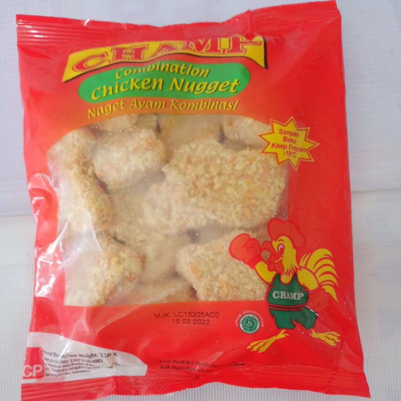 

Champ Chicken Nagget 250g