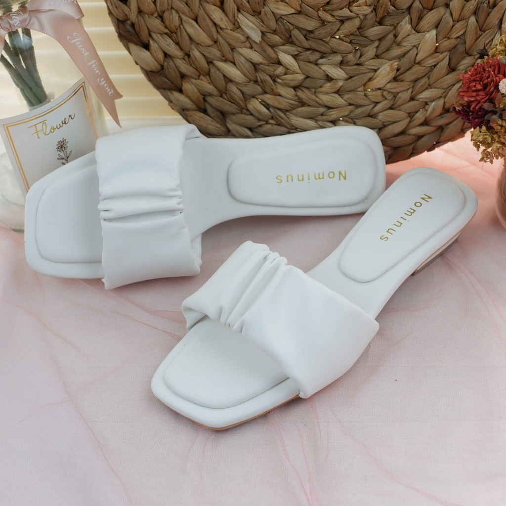 FLASH SALE 7.7 FLAT SANDAL KOKOP LIPAT REALPICT BLX 02