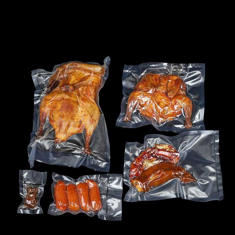 Kantong Plastik Penyimpan Makanan 100Pcs Vacuum Sealer Storage Bag