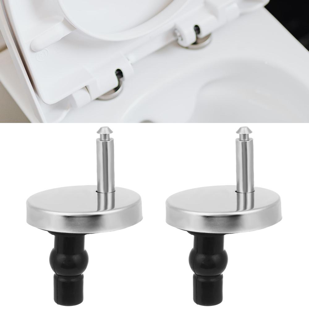 Populer 2PCS Engsel Dudukan Toilet Universal Mounting Perbaikan Kaitan Toilet