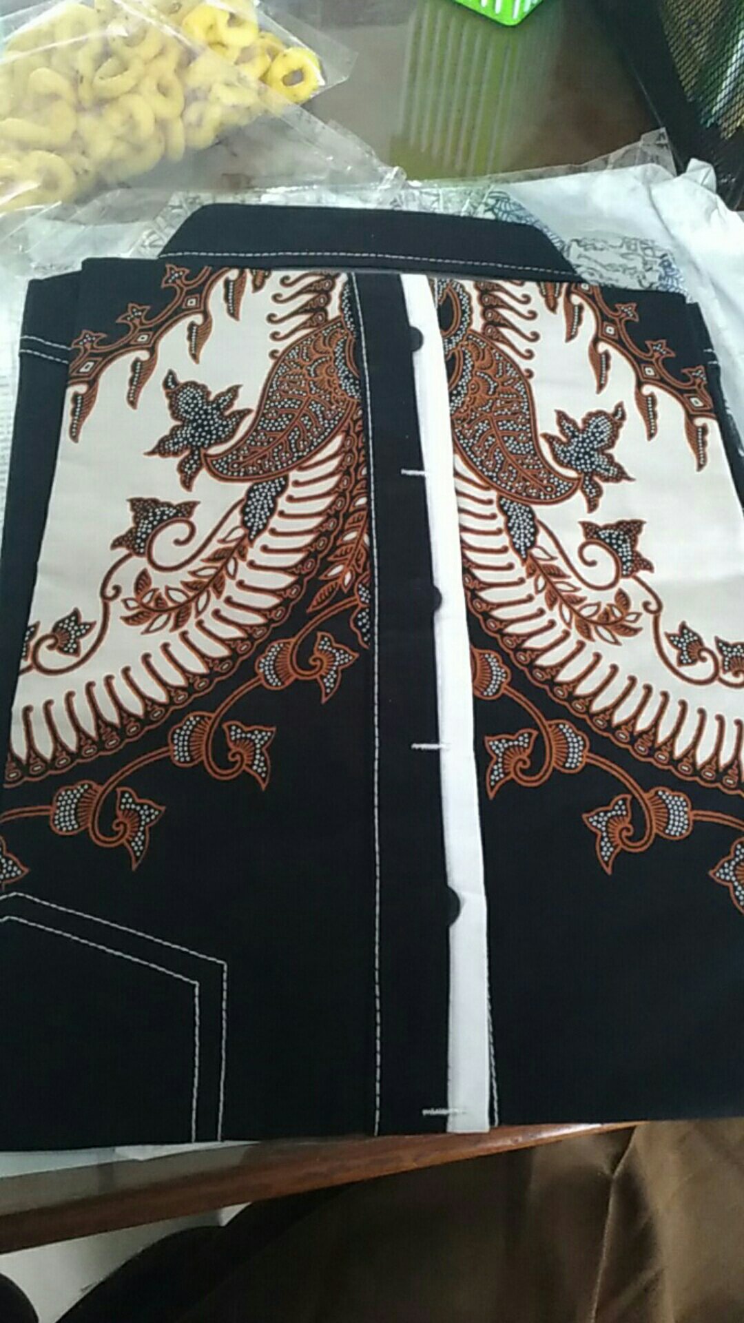 Woffi Man Kemeja Batik - Baraka Regular Fit Cotton Print